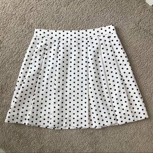 J. Crew Factory Ivory And Black Skirt